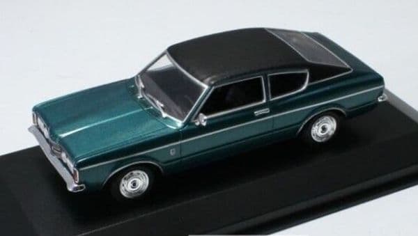 Minichamps MIN 940 081320 Ford Taunus Coupe 1970 Green Metallic 1/43 Scale