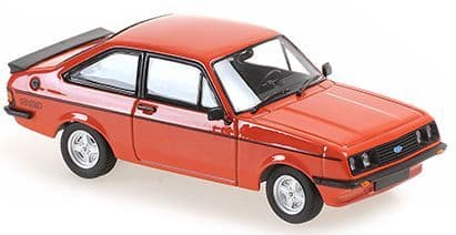 Minichamps MIN 940 084301 Ford Escort RS2000 1976 Red 1/43 Scale