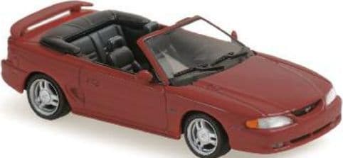 Minichamps MIN 940 085630 Ford Mustang Cabriolet 1994 Red 1/43 Scale