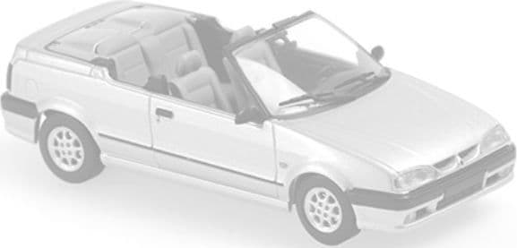 Minichamps 1:43 Renault 19 Cabriolet Année de construction 1991 rouge
