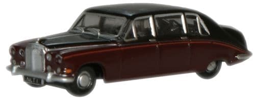 Oxford NDS004 Daimler DS420 Limo Claret/Black (Q.Mother