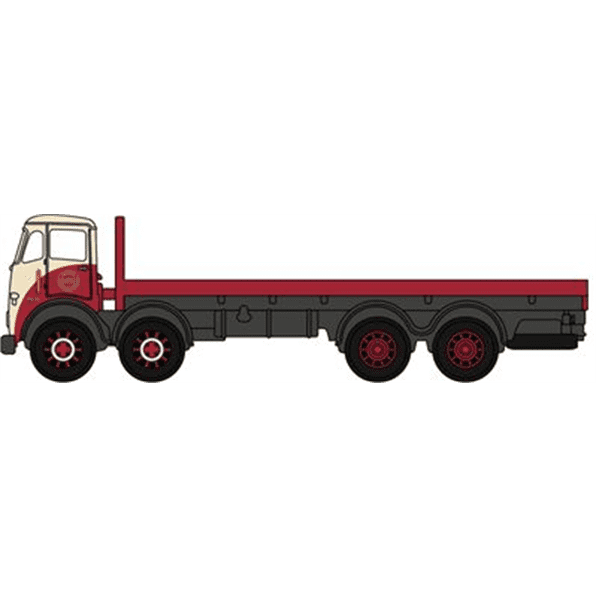 Oxford NFG013 Foden FG 8 Wheel Platform Robsons of 1:148 Scale