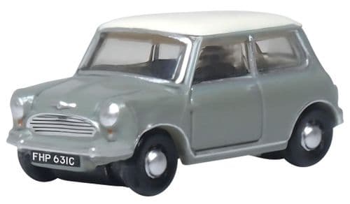 Oxford NMN009 Classic Mini Tweed Grey/OEW 1/148 Scale