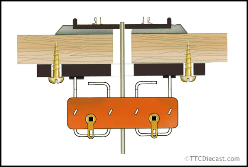 Peco PL-19 Microswitch Housing, (for SL-E790BH)