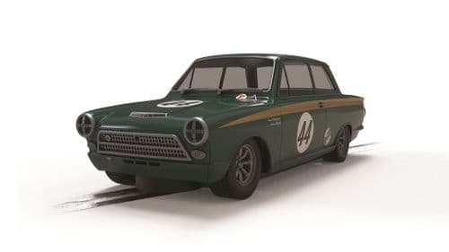 Scalextric C4540 Ford Lotus Cortina, Goodwood 23, Andrew Jordan + David Dickenson