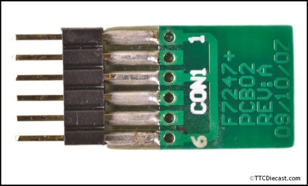 z Farish 379-428 6 Pin Decoder Blanking Plug Straight x5