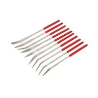 10 Piece Angled Diamond Needle File Set
