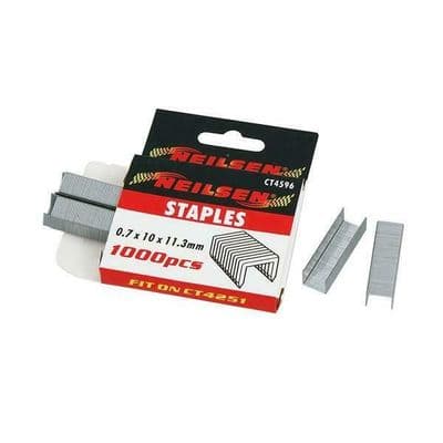 1000 Pce Flat Wire Staples 10mm