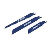 3 PCE Mixed Reciprocating Saw Blades