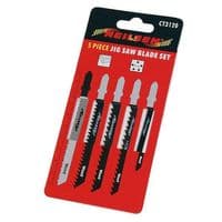 5 Piece Jigsaw Blades T shank Set