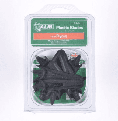 ALM FL245 Plastic blades - Half Moon