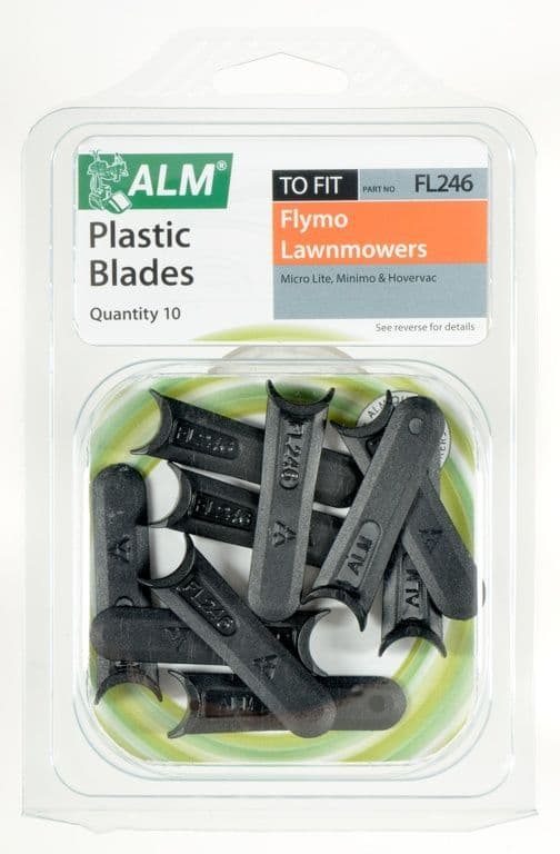 ALM FL246 Plastic blades - Small Half Moon