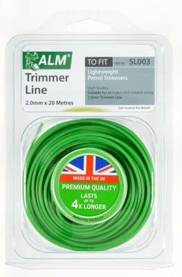 ALM Trimmer Line - Green 2.0mm x 20m