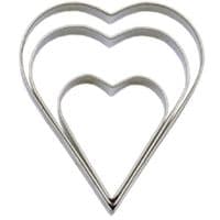 Biscuit Cutters - Heart Shape - 3 Pce