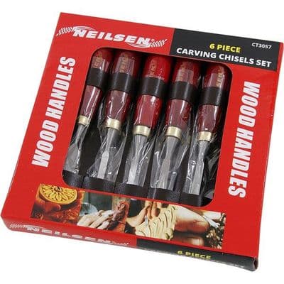 Carving Chisel Set 6pc