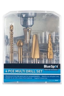 Drill Bit Set - Tapered , countersink , Saw