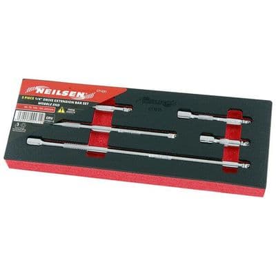 Extension Bars - 5pc Set -  1/4in.