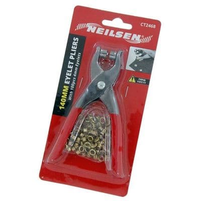 Eyelet Plier With 100 Eyelets