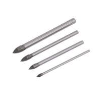 Glass And Mirror Drill Bit -  4pc