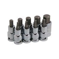 Hex Bit Socket Set - 10 Piece - 1/2in. Drive