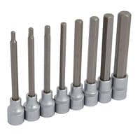 Hex Bit Socket Set - 8 Pce