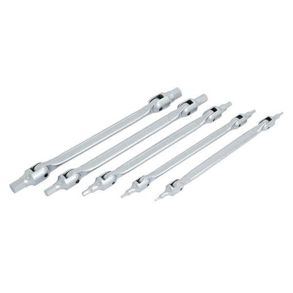 Hex Key - Swivel Head Wrench Set - 5pc - 14mm