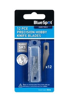 Hobby Knife Blades - 12Pce