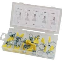 Hose Clamp Assortment - 26 Pc