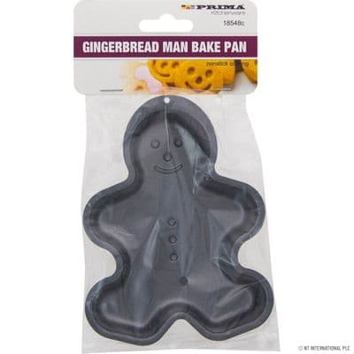 Individual Gingerbread Man Shape Cake / Bun Tins