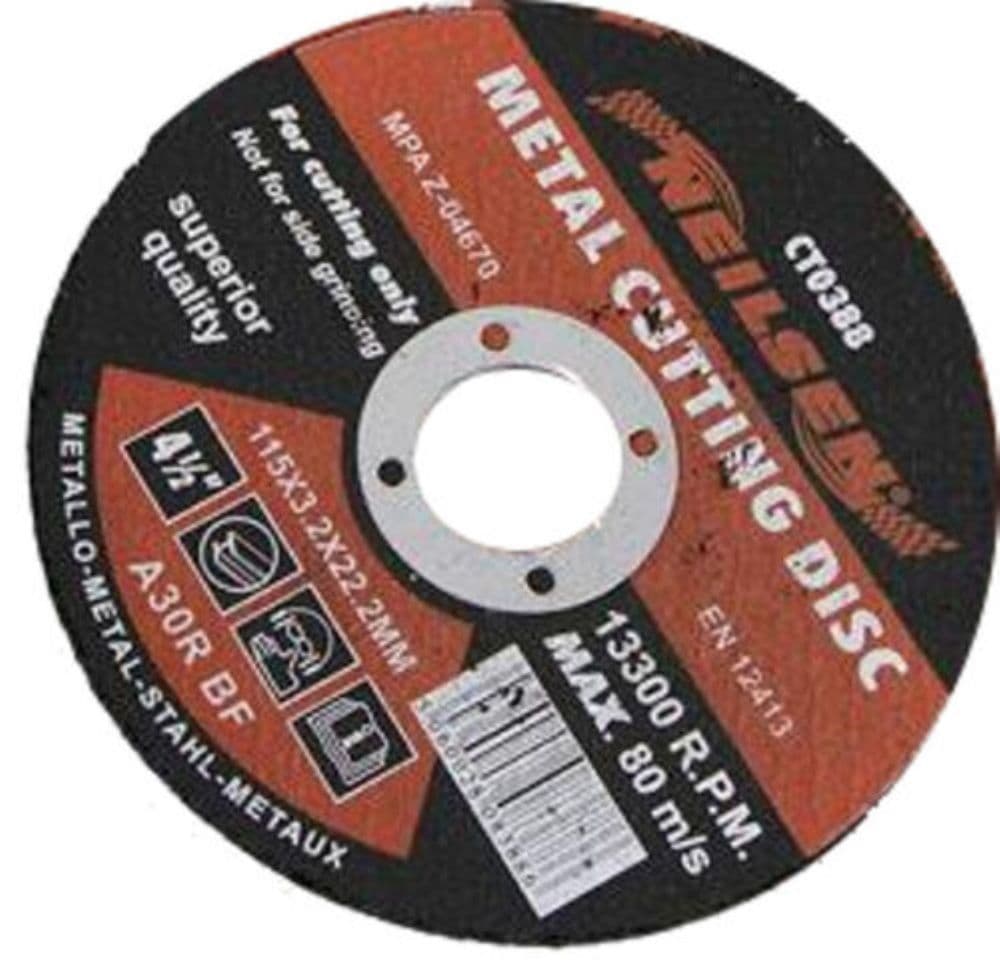 Metal Cutting Discs - 115mm