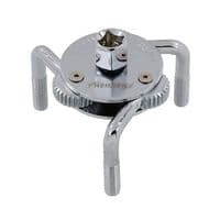 Oil Filter Wrench - 3 Leg With 3/8 And 1/2 in. Dr