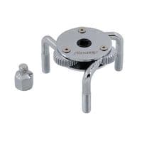 Oil Filter Wrench - 3 Leg With 3/8 And 1/2 in. Dr