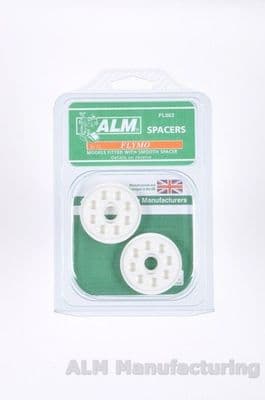 pack of 2 Flymo Spacers smooth