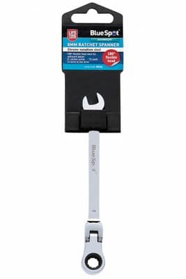 Ratchet Spanner - 8 mm - Flexible Head