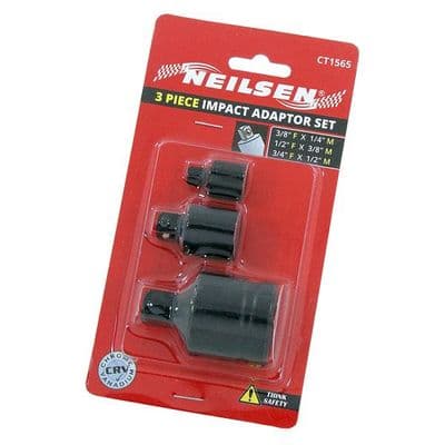 Socket Adaptor Set Impact  3 Piece