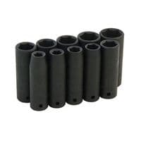Socket Set - 1/2in. Dr -  Deep -  Impact -  11 Pce