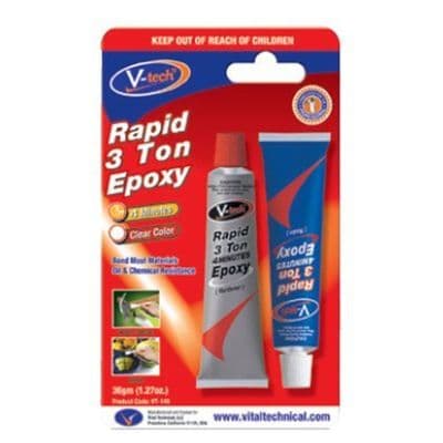 V-tec Rapid 3 Ton 4 minute Epoxy
