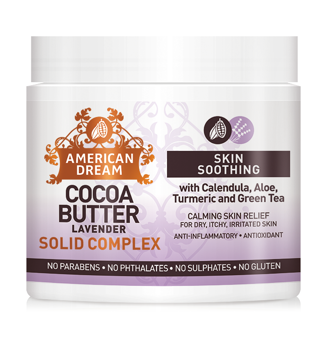 American Dream Cocoa Butter Lavender Solid Complex 4oz
