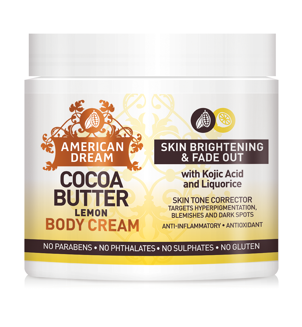 American Dream Cocoa Butter Lemon Body Cream 16oz