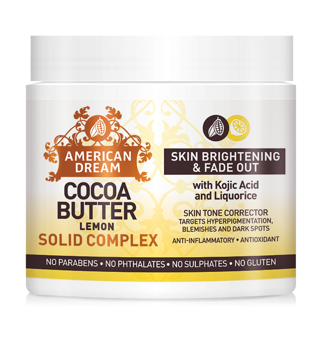 american dream Cocoa Butter Lemon Solid Complex 2oz brand new just like