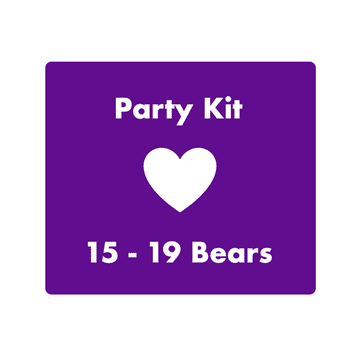 16" Bear Party Kit for 15 Children prices from