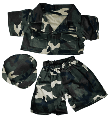 Army Outfit with Cap