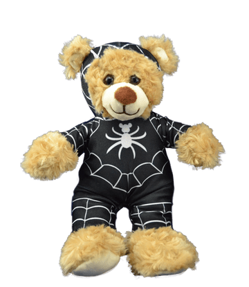 Black Spider Bear Suit - 8"