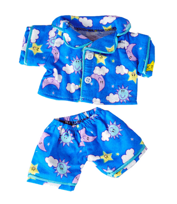 Blue Moon and Star Pyjamas - 8