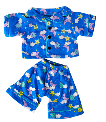 Blue Moon and Stars PJS