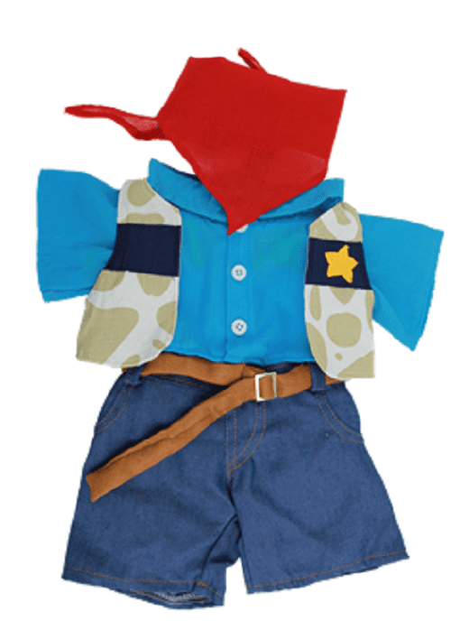 Cowboy outfit 8"