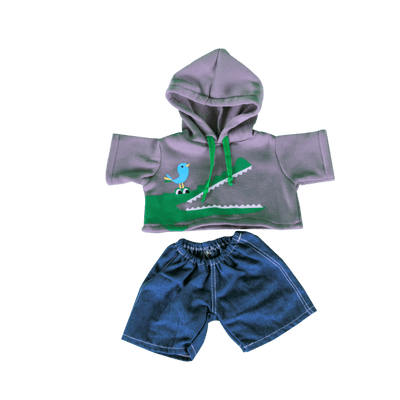 Crocodile  Hoodie  with Trousers - 8