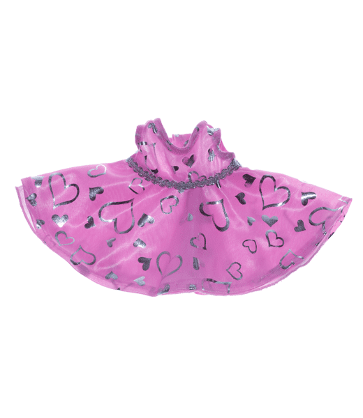 Pink and Silver Hearts Dress