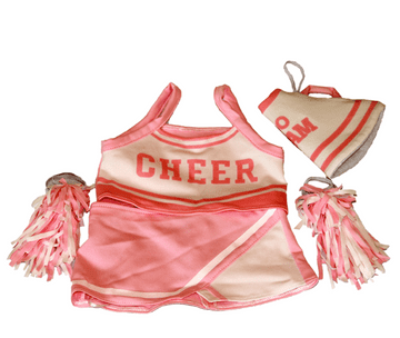 Pink and White Cheerleader