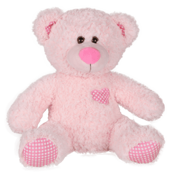 Pink Heart Bear